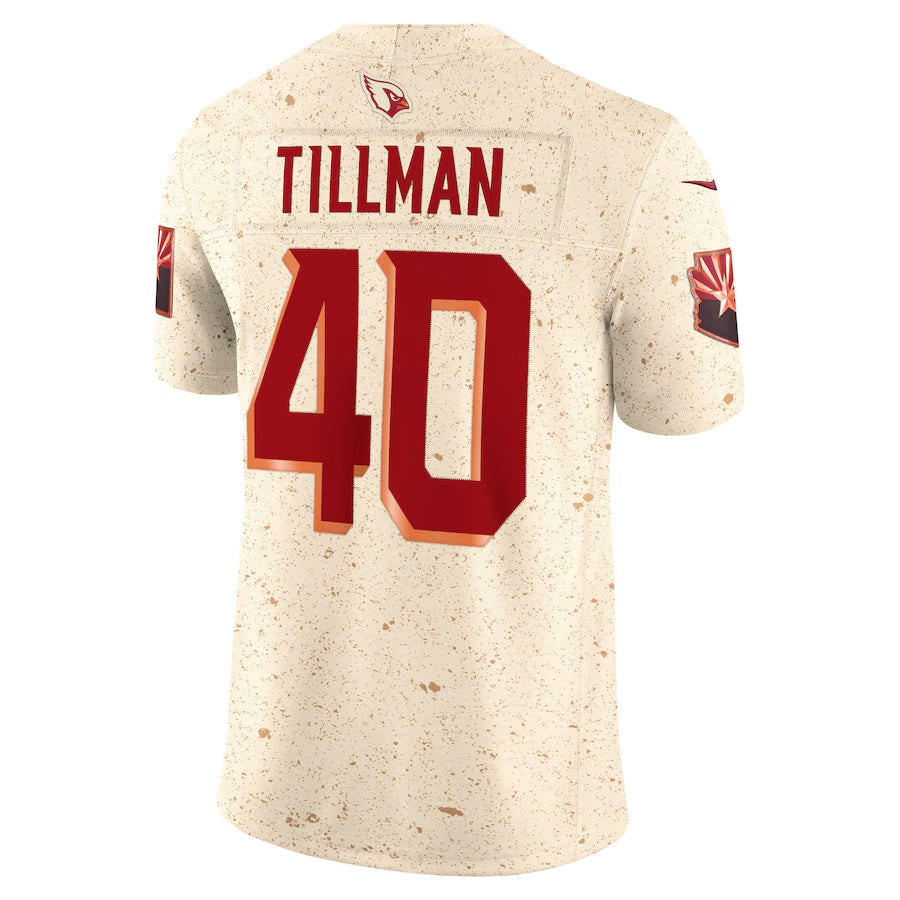 A.Cardinals #40 Pat Tillman Player Rivalries Collection Vapor Limited Hdoa Stitched Jerseys
