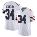 C.Bears #34 Walter Payton Player White Classic Vapor Limited Home Game Hdoa Stitched Jerseys