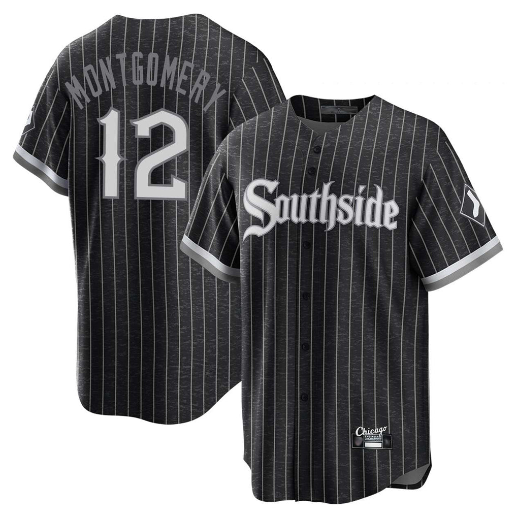C.White Sox #12 Colson Montgomery Player Black City Connect Home Game Hdoa Stitched Jerseys