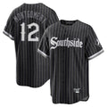C.White Sox #12 Colson Montgomery Player Black City Connect Home Game Hdoa Stitched Jerseys
