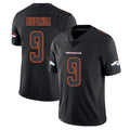 D.Broncos #9 Talanoa Hufanga Player Black Impact Limited Game Hdoa Stitched Jerseys