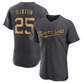 M.Twins #25 Byron Buxton Player Charcoal All-Star Limited Elite Home Hdoa Stitched Jerseys