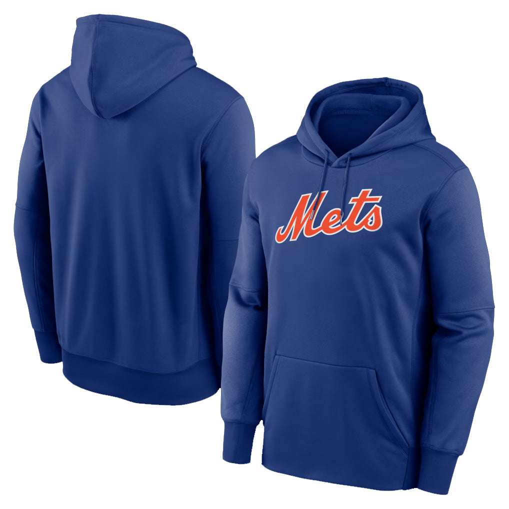 NY.Mets ## Mets Blank Player Royal Primary Therma Hoodie Hdoa Stitched Jerseys