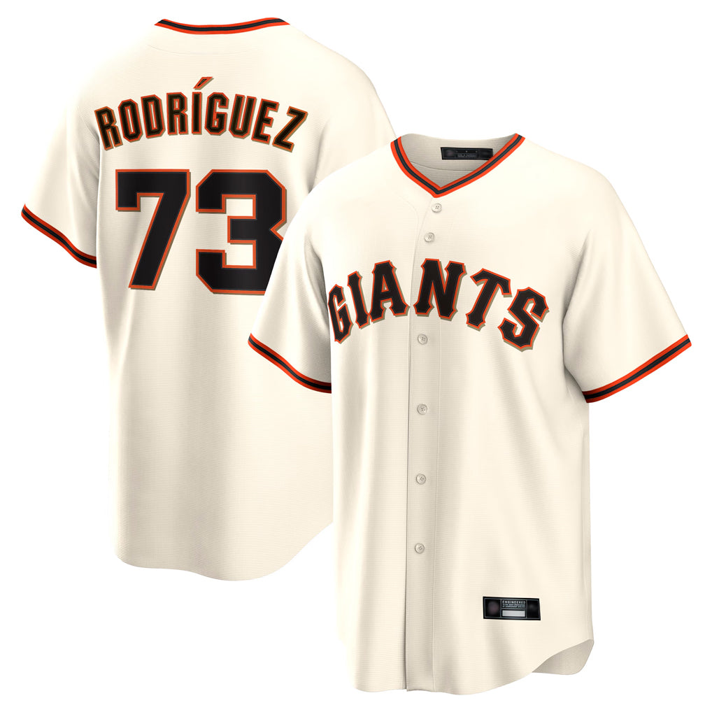 SF.Giants #73 Randy Rodriguez Player Cream Home Game Hdoa Stitched Jerseys