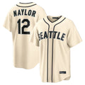 S.Mariners #12 Josh Naylor Player Cream 2026 Home Limited Hdoa Stitched Jerseys
