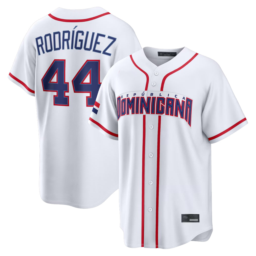 S.Mariners #44 Julio Rodriguez Player White 2026 World Classic Home Hdoa Stitched Jerseys