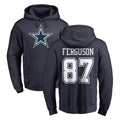 D.Cowboys #87 Jake Ferguson Player Navy Pullover Hoodies Limited Hdoa Stitched Jerseys