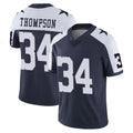 D.Cowboys #34 Jalen Thompson Player Navy-White Limited Alternate Vapor Untouchable Home Game Hdoa Stitched Jerseys