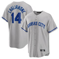 KC.Royals #14 Jac Caglianone Player Gray Game Home Hdoa Stitched Jerseys