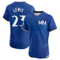 M.Twins #23 Royce Lewis Player Royal City Connect Limited Elite Home Hdoa Stitched Jerseys