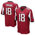 A.Falcons #18 Kirk Cousins Player Red Color Vapor Home Game Hdoa Stitched Jerseys