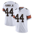 C.Browns #44 Harold Fannin Jr. Player White Vapor Untouchable Limited Home Game Hdoa Stitched Jerseys