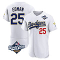 LA.Dodgers #25 Tommy Edman Player Gold White World Series 2026 Collection Stadium Limited Elite Hdoa Stitched Jerseys