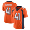 D.Broncos #41 Drew Sanders Player Orange Color Vapor Untouchable Limited Game Hdoa Stitched Jerseys