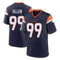 D.Broncos #99 Zach Allen Player Navy Home Game Hdoa Stitched Jerseys