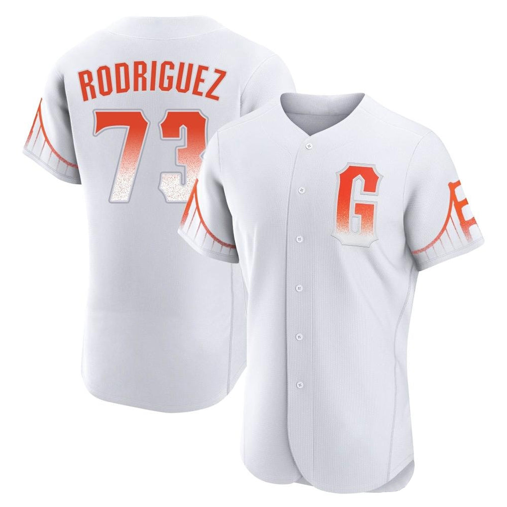 SF.Giants #73 Randy Rodriguez Player White City Connect Home Limited Elite Hdoa Stitched Jerseys