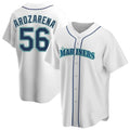 S.Mariners #56 Randy Arozarena Player White Home Game Hdoa Stitched Jerseys