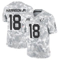 A.Cardinals #18 Marvin Harrison Jr. Player Camo Salute to Service Limited Hdoa Stitched Jerseys
