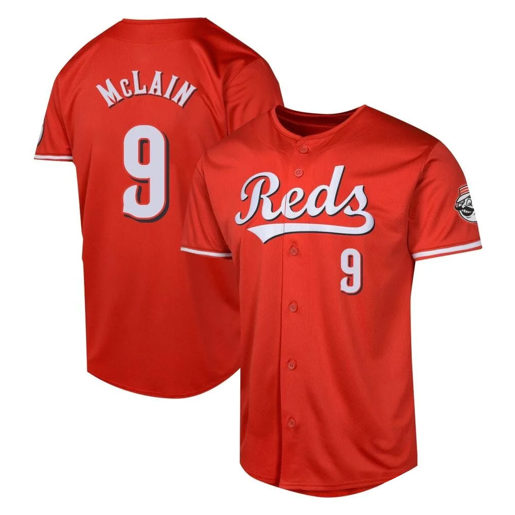 C.Reds #9 Matt McLain Player Red 2026 City Connect Limited Home Hdoa Stitched Jerseys