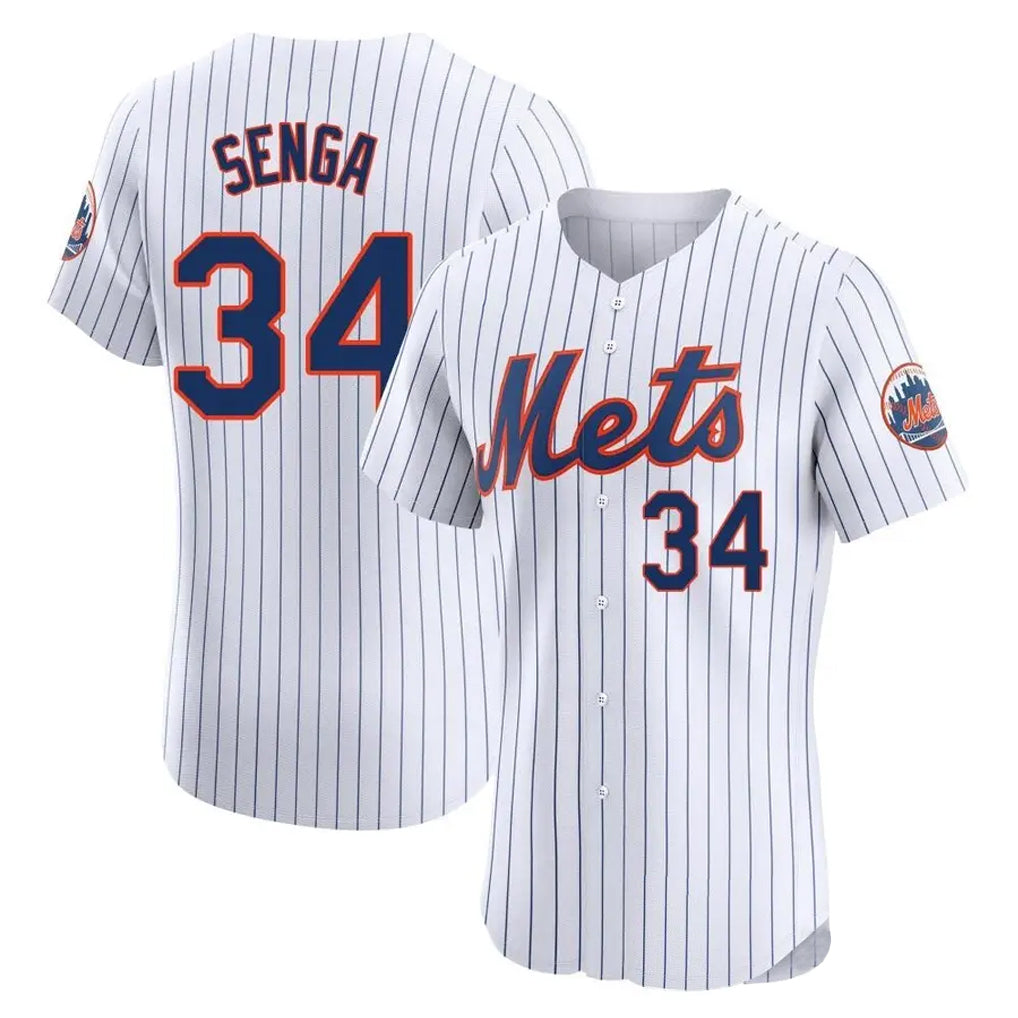 NY.Mets #34 Kodai Senga Player White Home Limited Elite Hdoa Stitched Jerseys