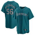 S.Mariners #56 Randy Arozarena Player Teal Home Game Hdoa Stitched Jerseys