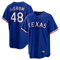 T.Rangers #48 Jacob deGrom Player Royal Home Game Hdoa Stitched Jerseys