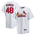 St. Louis Cardinals #48 Ivan Herrera Player White Home Game Hdoa Stitched Jerseys