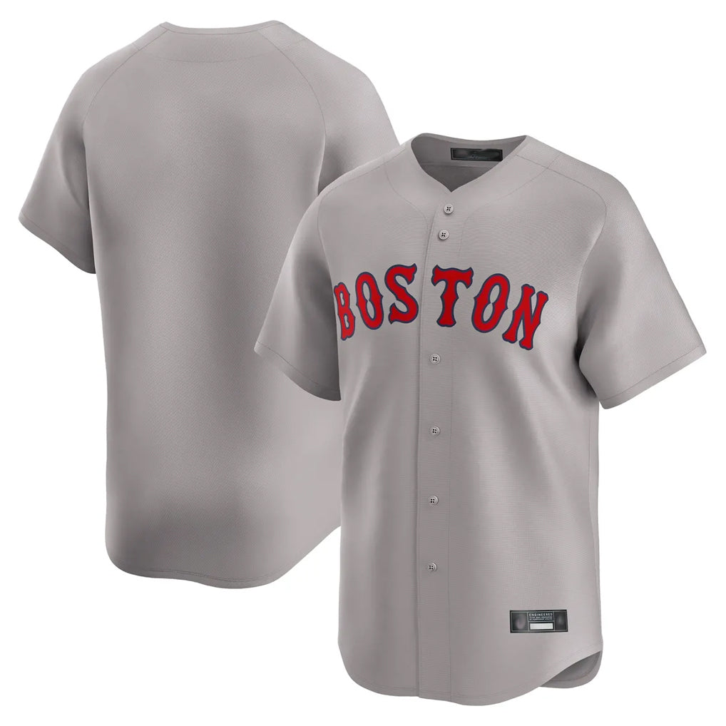 B.Red Sox ## Red Sox Blank Player Gray Road Limited Home Game Hdoa Stitched Jerseys