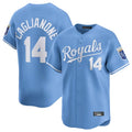 KC.Royals #14 Jac Caglianone Player Light Blue Alt Limited Home Hdoa Stitched Jerseys