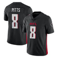 A.Falcons #8 Kyle Pitts Sr. Player Black Vapor Untouchable Limited Home Game Hdoa Stitched Jerseys