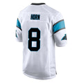 C.Panthers #8 Jaycee Horn Player White Game Hdoa Stitched Jerseys