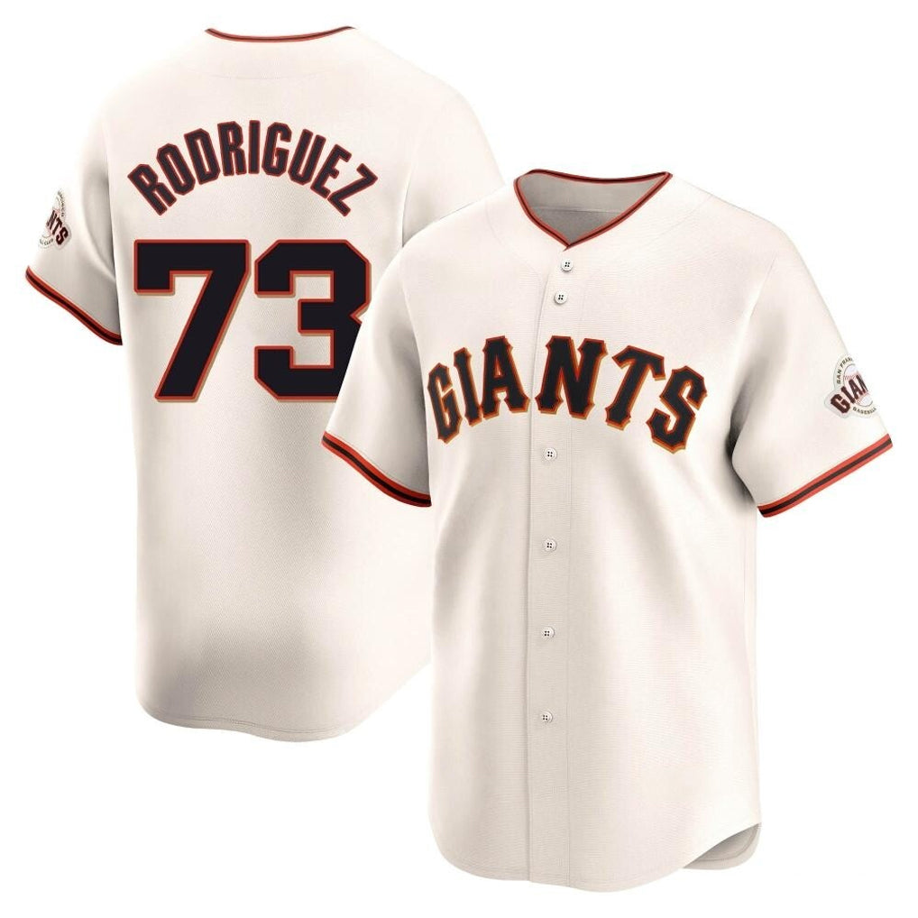 SF.Giants #73 Randy Rodriguez Player Cream Home Limited Hdoa Stitched Jerseys