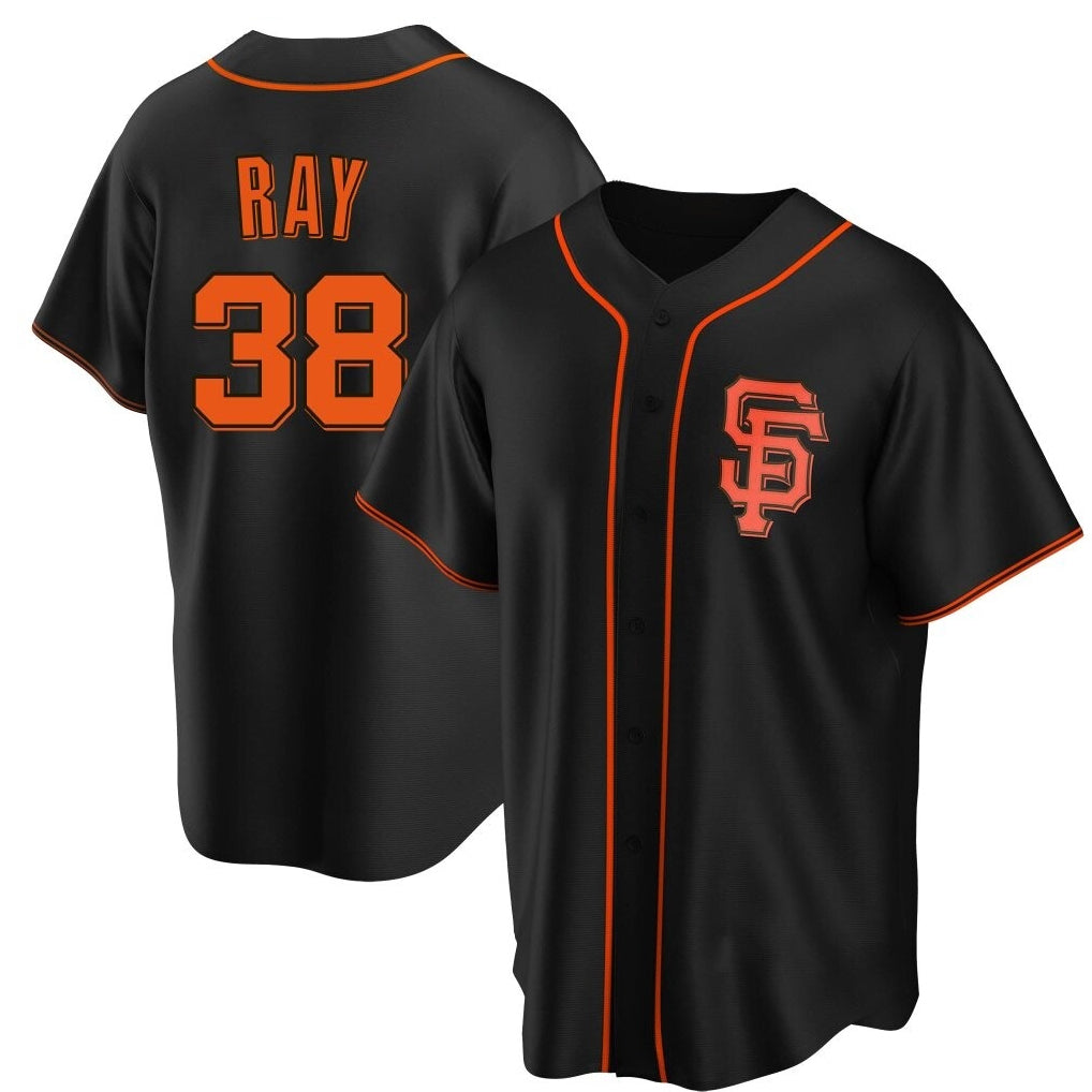 SF.Giants #38 Robbie Ray Player  Black 2026 Home Game Hdoa Stitched Jerseys