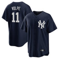 NY.Yankees #11 Anthony Volpe Player Navy Game Hdoa Stitched Jerseys