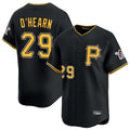P.Pirates #29 Ryan O'Hearn Player Black Alternate Limited Game Hdoa Stitched Jerseys