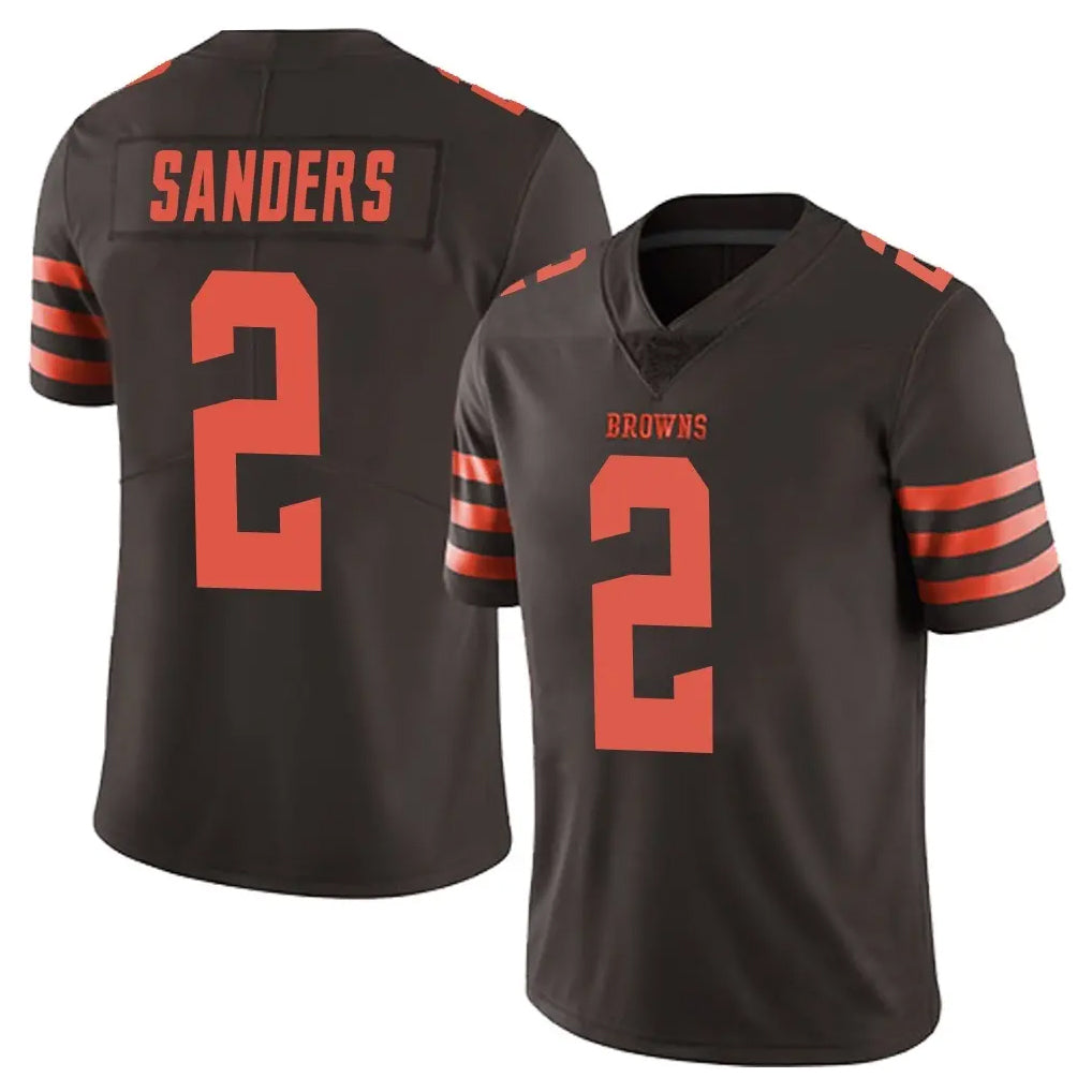 C.Browns #2 Shedeur Sanders Player Browns Color Rush Limited Home Game Hdoa Stitched Jerseys