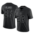 D.Cowboys #26 DaRon Bland Player Black Limited Reflective Home Game Hdoa Stitched Jerseys