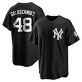 NY.Yankees #48 Paul Goldschmidt Player Black Game Hdoa Stitched Jerseys