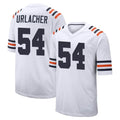 C.Bears #54 Brian Urlacher Player White Classic Home Game Hdoa Stitched Jerseys