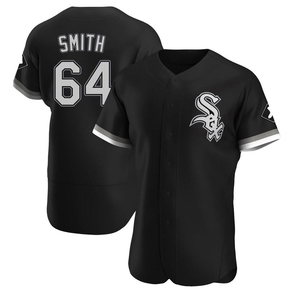 C.White Sox #64 Shane Smith Player Black Limited Elite Home Hdoa Stitched Jerseys