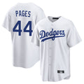 LA.Dodgers #44 Andy Pages Player White Game Home Hdoa Stitched Jerseys