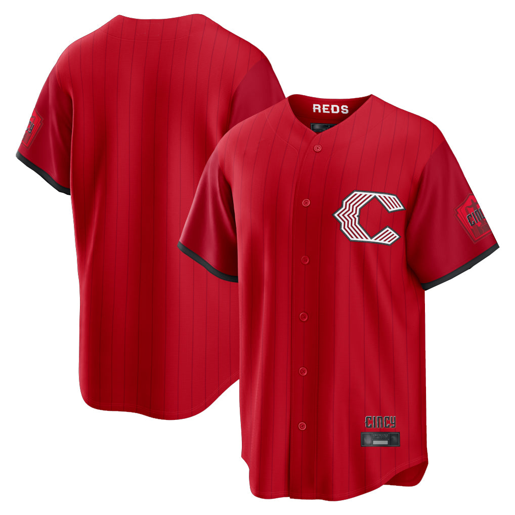 C.Reds ## Red Blank Player Red 2026 City Connect Home Game Hdoa Stitched Jerseys