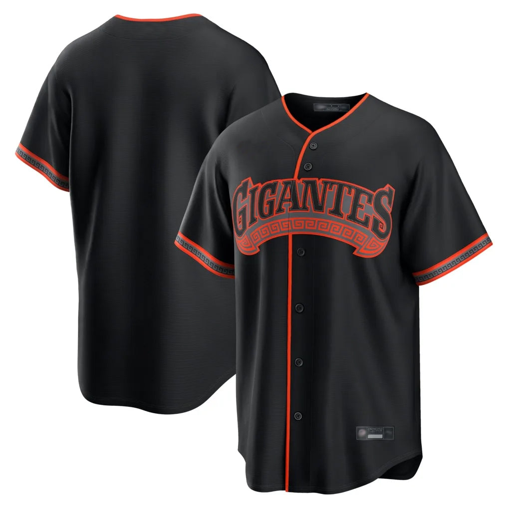 SF.Giants ## Giants Blank Player Black Alternate Limited Hdoa Stitched Jerseys