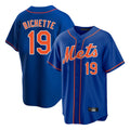 NY.Mets #19 Bo Bichette Player Royal Home Game Hdoa Stitched Jerseys