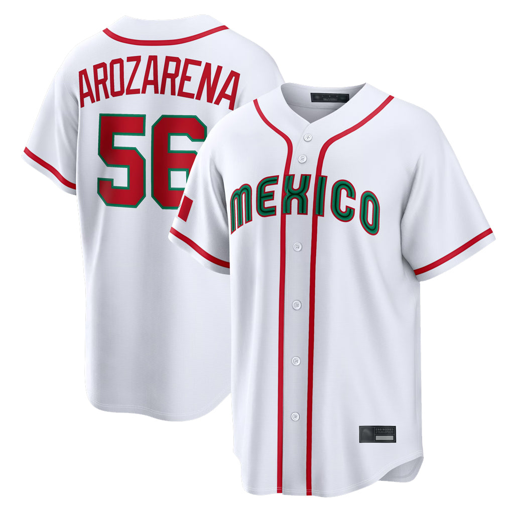 S.Mariners #56 Randy Arozarena Player White 2026 World Classic Limited Hdoa Stitched Jerseys