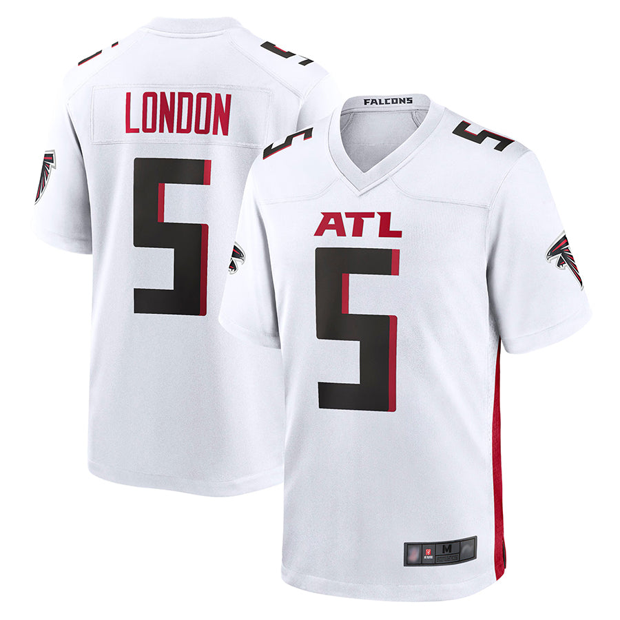 A.Falcons #5 Drake London Player White Game Hdoa Stitched Jerseys