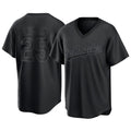LA.Dodgers #25 Tommy Edman Player Black Pitch Fashion T-shirt Hdoa Stitched Jerseys