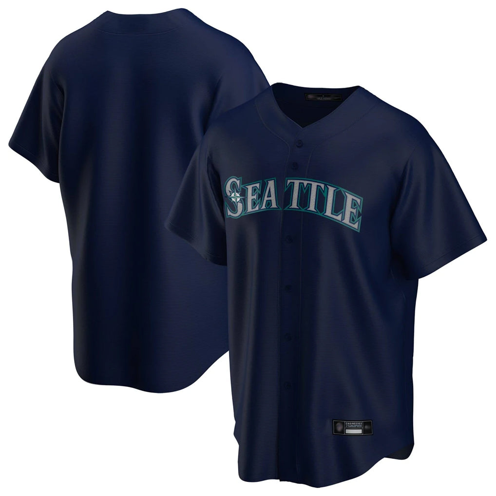 S.Mariners ## Mariners Blank Player Navy Home Game Hdoa Stitched Jerseys