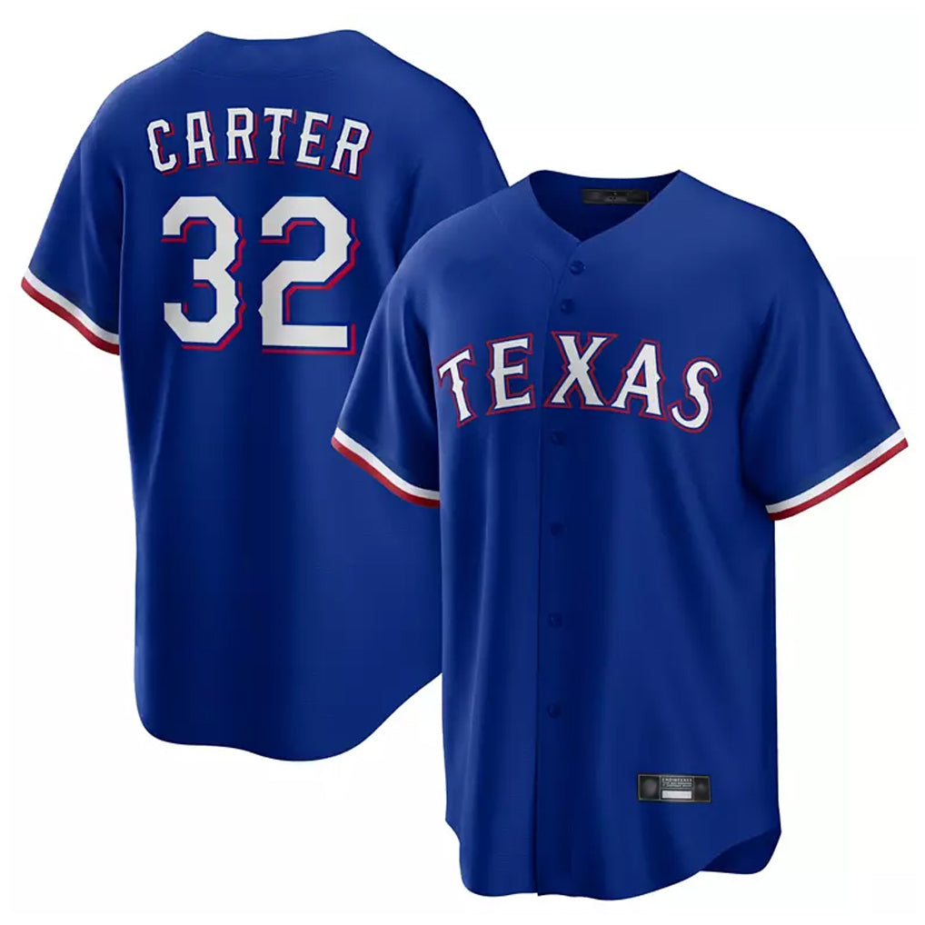 T.Rangers #32 Evan Carter Player Royal Home Limited Hdoa Stitched Jerseys