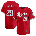 C.Reds #29 TJ Friedl Player Red Home Limited Hdoa Stitched Jerseys